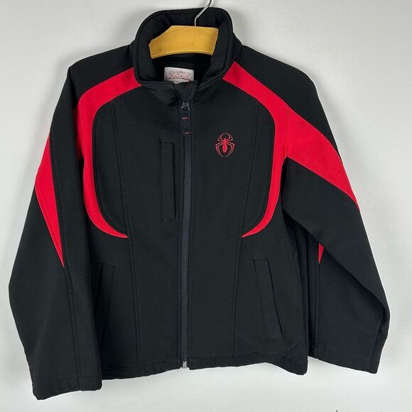 Spider Man Marvel Jacket sz 7 - Picture 1 of 6